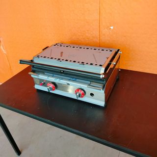 🔲 Grill Eléctrico a Gas Industrial - 47 cm
