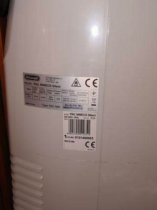 Pac n90eco silent DeLonghi