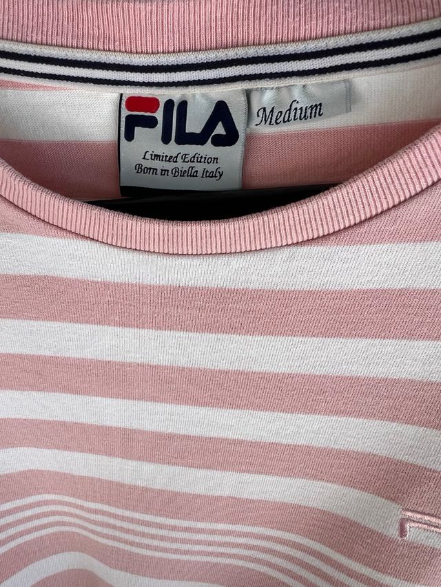 Camiseta Fila de rayas