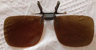 Coppia di lenti antisole per occhiali