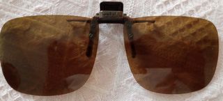 Coppia di lenti antisole per occhiali