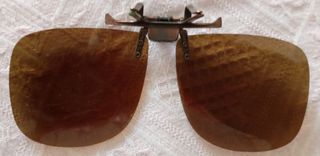 Coppia di lenti antisole per occhiali