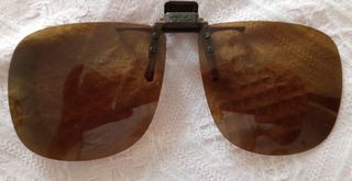 Coppia di lenti antisole per occhiali