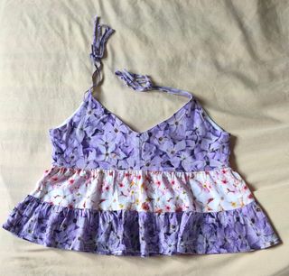 Top de tirantes floral Desigual