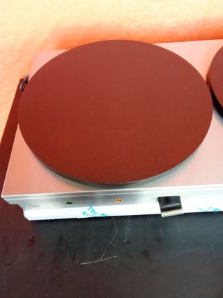 🔲 Crepera Eléctrica Doble Romux