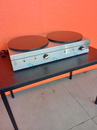 🔲 Crepera Eléctrica Doble Romux