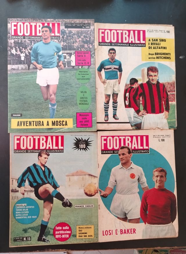 Riviste football anni 60