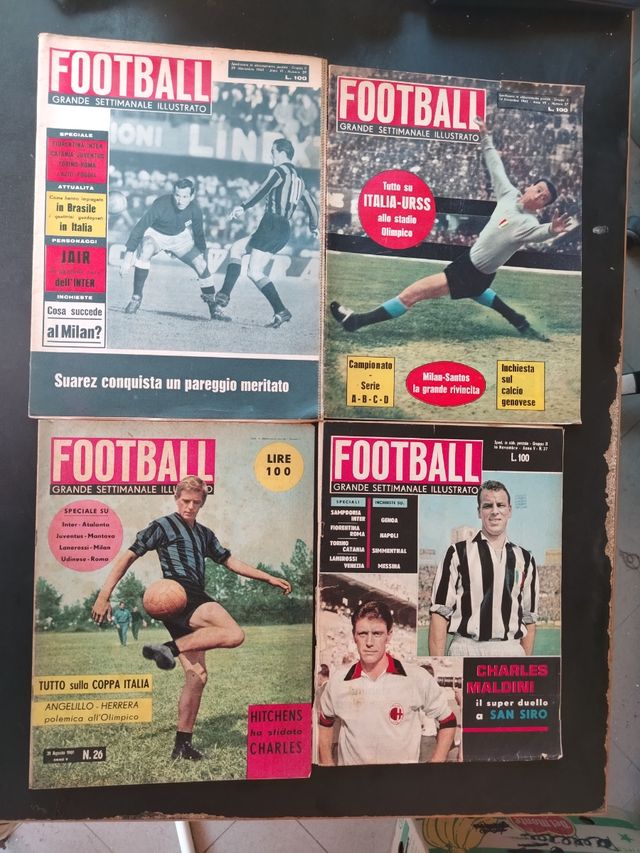Riviste football anni 60