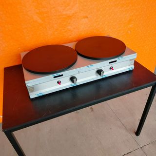🔲 Crepera a Gas Doble Romux