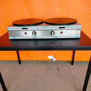 🔲 Crepera a Gas Doble Romux