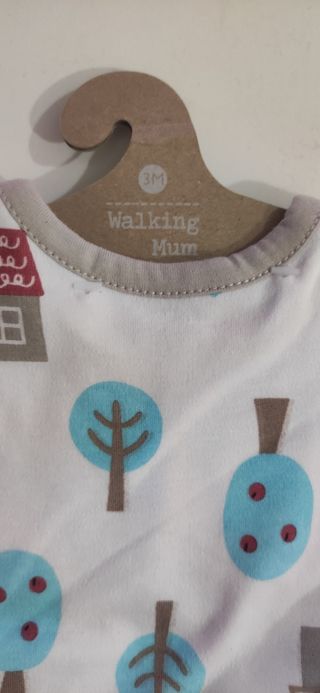 Conjunto 3 piezas Ropa Bebe 3 meses. Nuevo