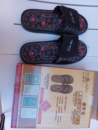 Chanclas hombre de masaje.