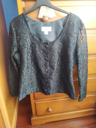 Chaqueta/cuerpo ajustado de encaje