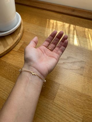 conjunto anillo y pulsera majorica Juliette