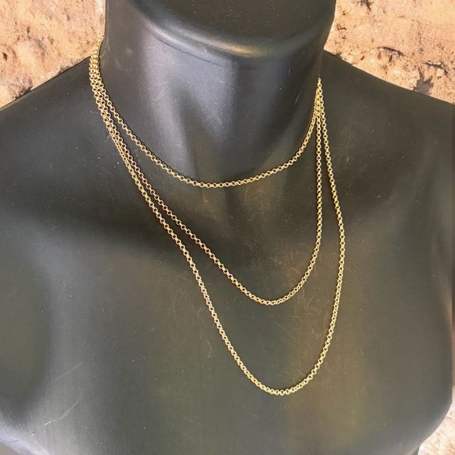 Cadena Rolo Italiana 2.50 mm Oro 18 Kilates