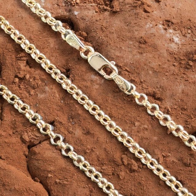 Cadena Rolo Italiana 2.50 mm Oro 18 Kilates