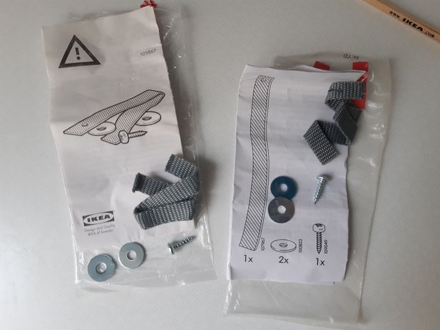 2 kits Ferramenta de seguretat IKEA