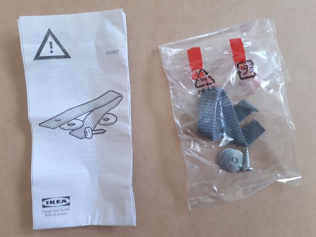 2 kits Ferramenta de seguretat IKEA