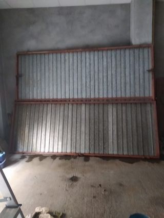 Portalon abatible + puerta