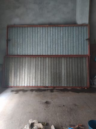 Portalon abatible + puerta