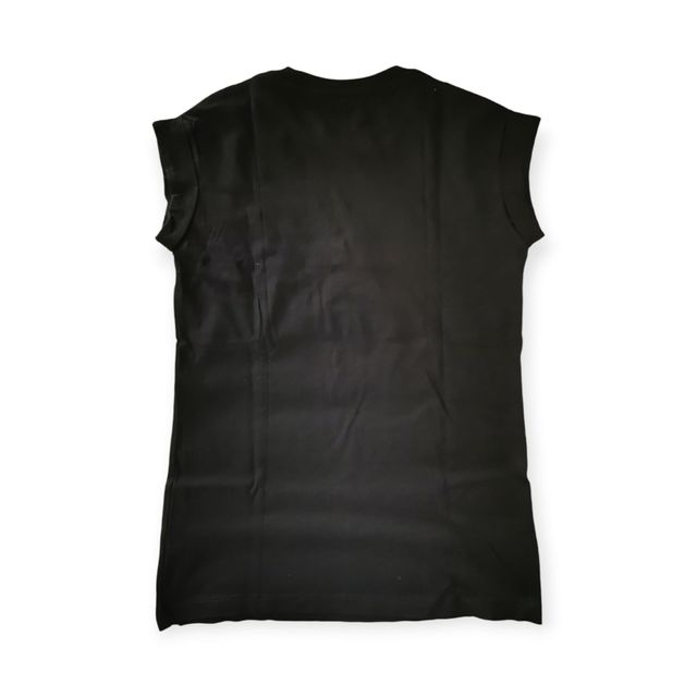 T-shirt nera da donna