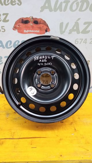 Llantas de chapa ‘’16 Renault 4x100
