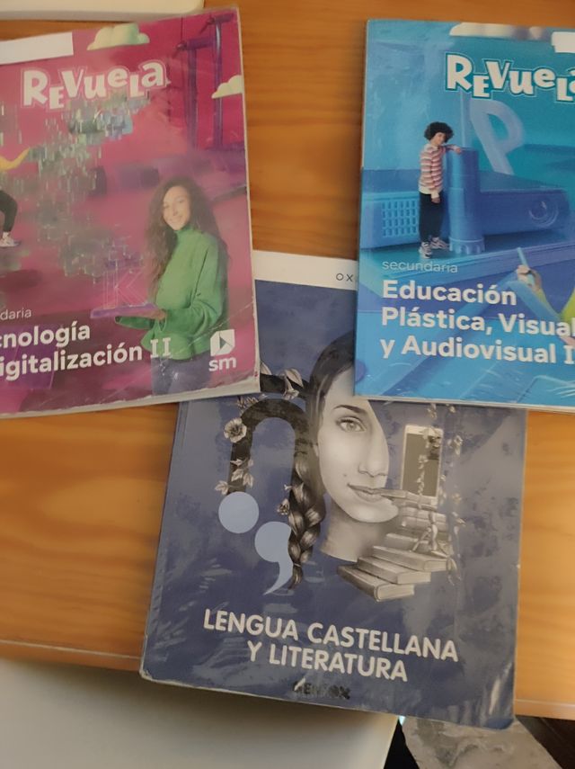 Libros de 3 y de 4 de la ESO