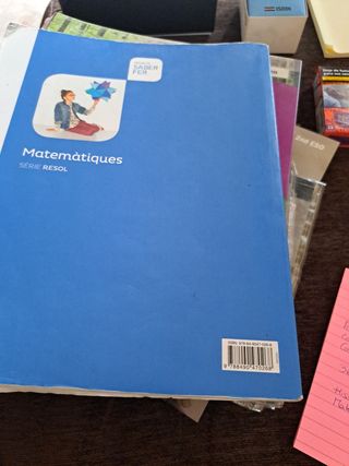 Libro texto matemáticas  4 Eso