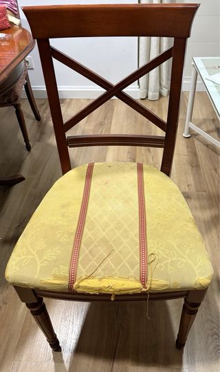 Mesa salón y sillas