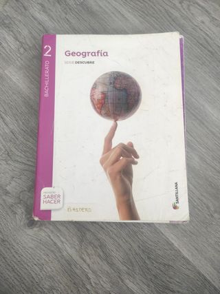 Libro 2 bachillerato Geografía 