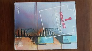 Matemáticas 1. Editorial Anaya