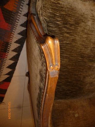 Coppia di poltrone BERGERE in stile Luigi XV