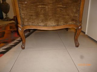 Coppia di poltrone BERGERE in stile Luigi XV