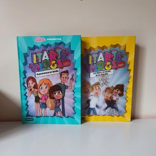 Pack 2 libros de la serie "Itarte Vlogs"