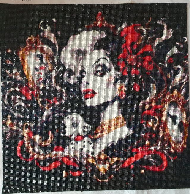 Cuadro villana dalmata