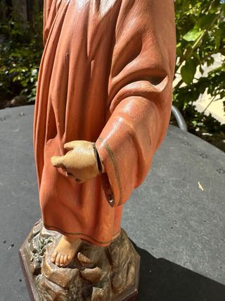 Figura del niño Jesús (fabricado en Olot)