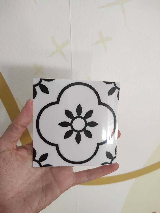 8 vinilos adhesivo de azulejos retro