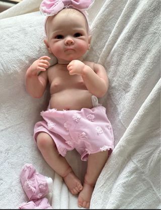 Bebe reborn cuerpo vinilo siliconado