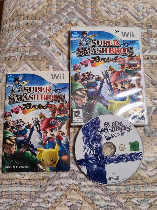 Super Smash Bros Brawl Wii Completo