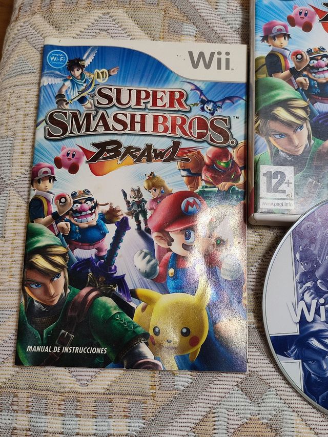 Super Smash Bros Brawl Wii Completo