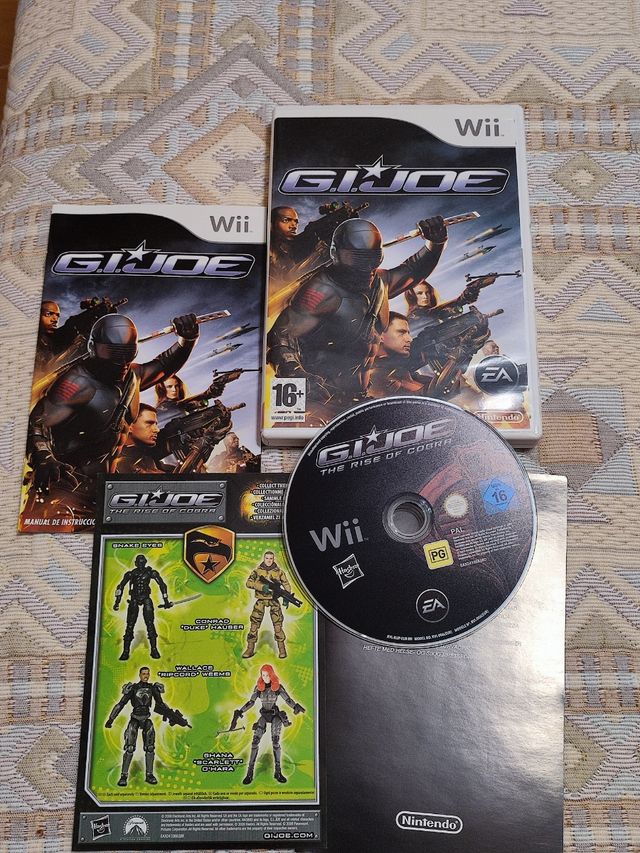 Videojuego Gijoe para wii Completo