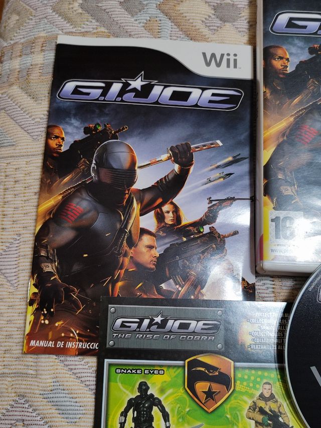 Videojuego Gijoe para wii Completo