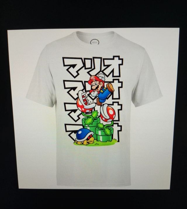 Camiseta Super Mario Pirahna Plant M