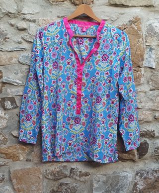 Camisa mujer M Flamenco 🦩