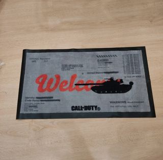 Felpudo Call of Duty Welcome
