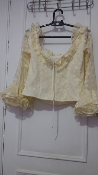 Traje gitana lunares multicolor talla 5