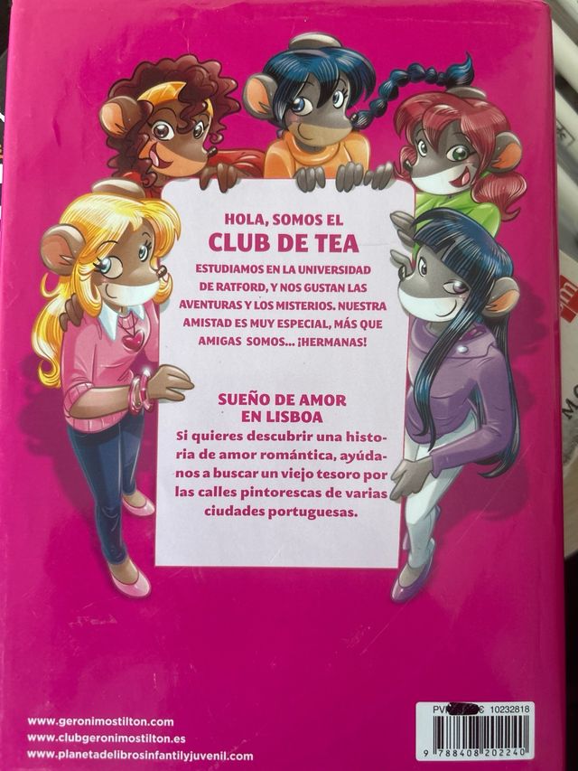 Libro Tea Stilton, Sueño de amor en Lisboa