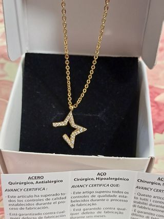 Gargantilla Estrella Partida🌟 