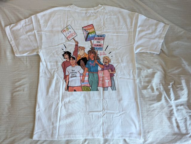 Nick and Charlie Pride Oversize T-Shirt