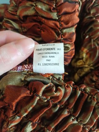 Abito etnico seta e viscosa